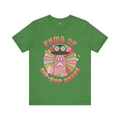 Funny Cat Paws Up Hip Hop Heads - Graphic Tee