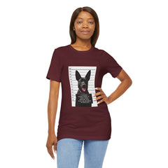 K9 Mugshot Personalized with your Dog T-Shirt