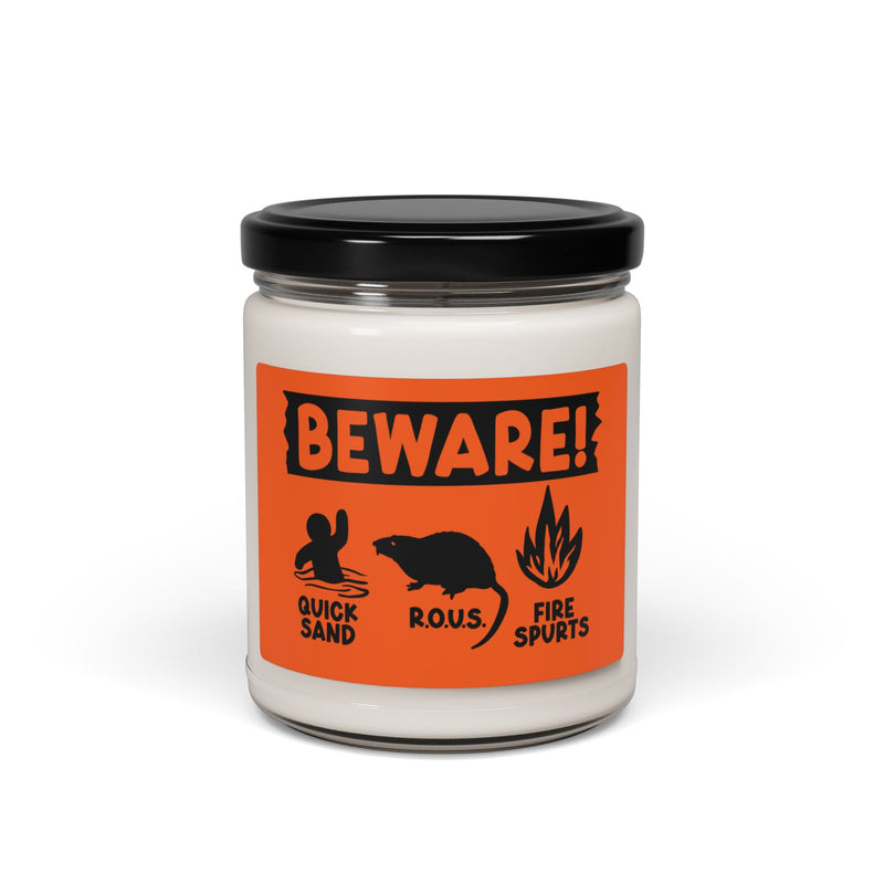 Smells Like The Fire Swamp - Scented Candle, 9oz / Princess Bride / Gift for him / Gift for her / Christmas gift / Rodents of Unusual Size