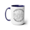 EMBRACE THE SUCK Two-Tone 15 oz Coffee Mug