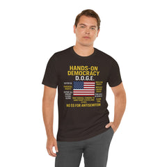 Hands-On Democracy Graphic Tee - Unisex