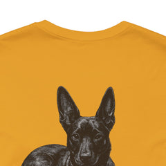 Dog Dad T-Shirt — Personalized Your Dog Image  Tee (Custom Name)
