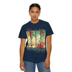 Summer Vibes Graphic T-Shirt - "Take Me Where Summer Never Ends"