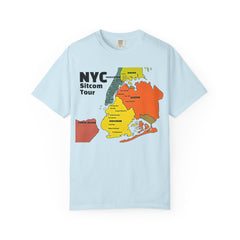 NYC Sitcoms Tour Comfort Colors T-shirt - Unisex Garment-Dyed