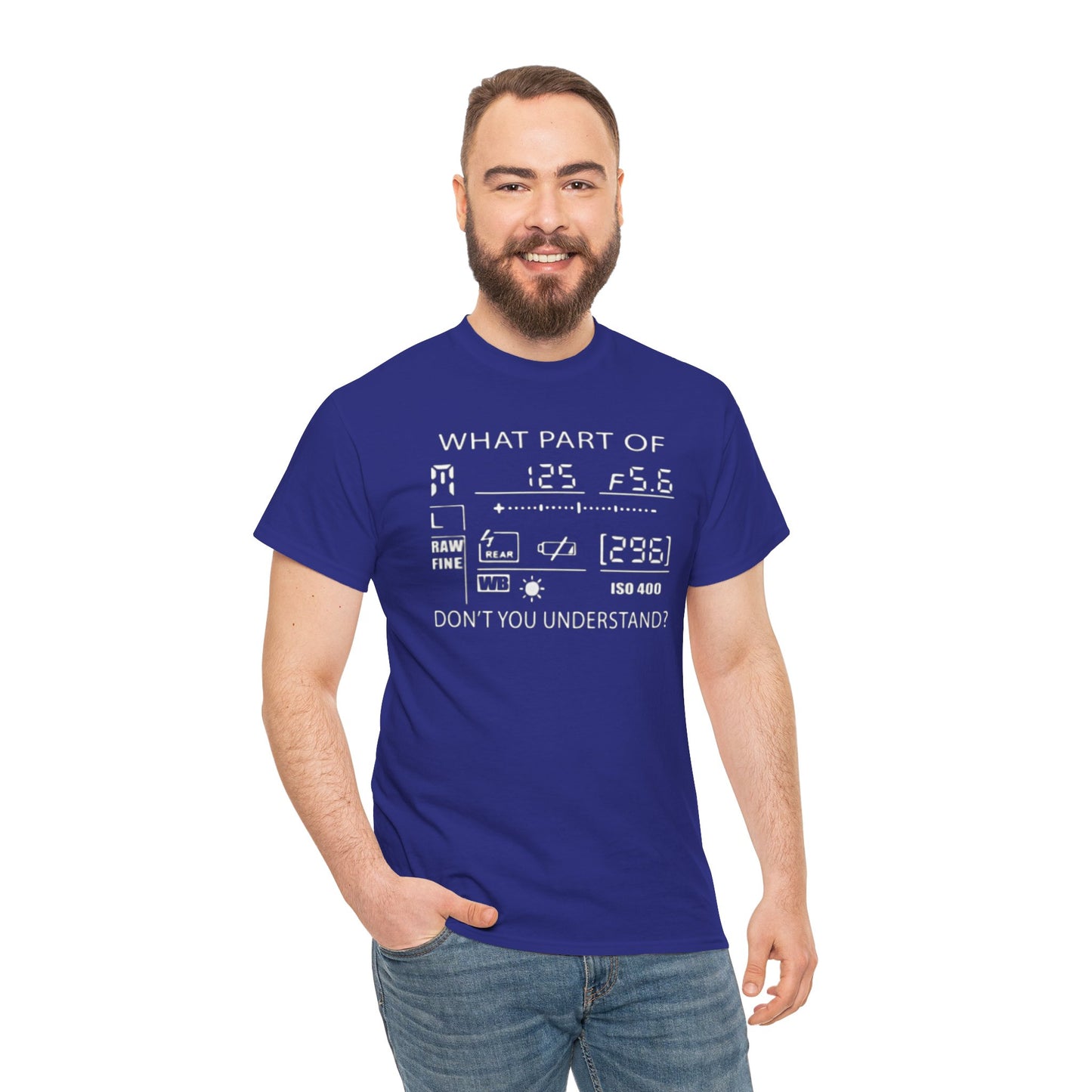 SLR CAMERA DISPLAY, Graphic Unisex Garment-Dyed T-shirt