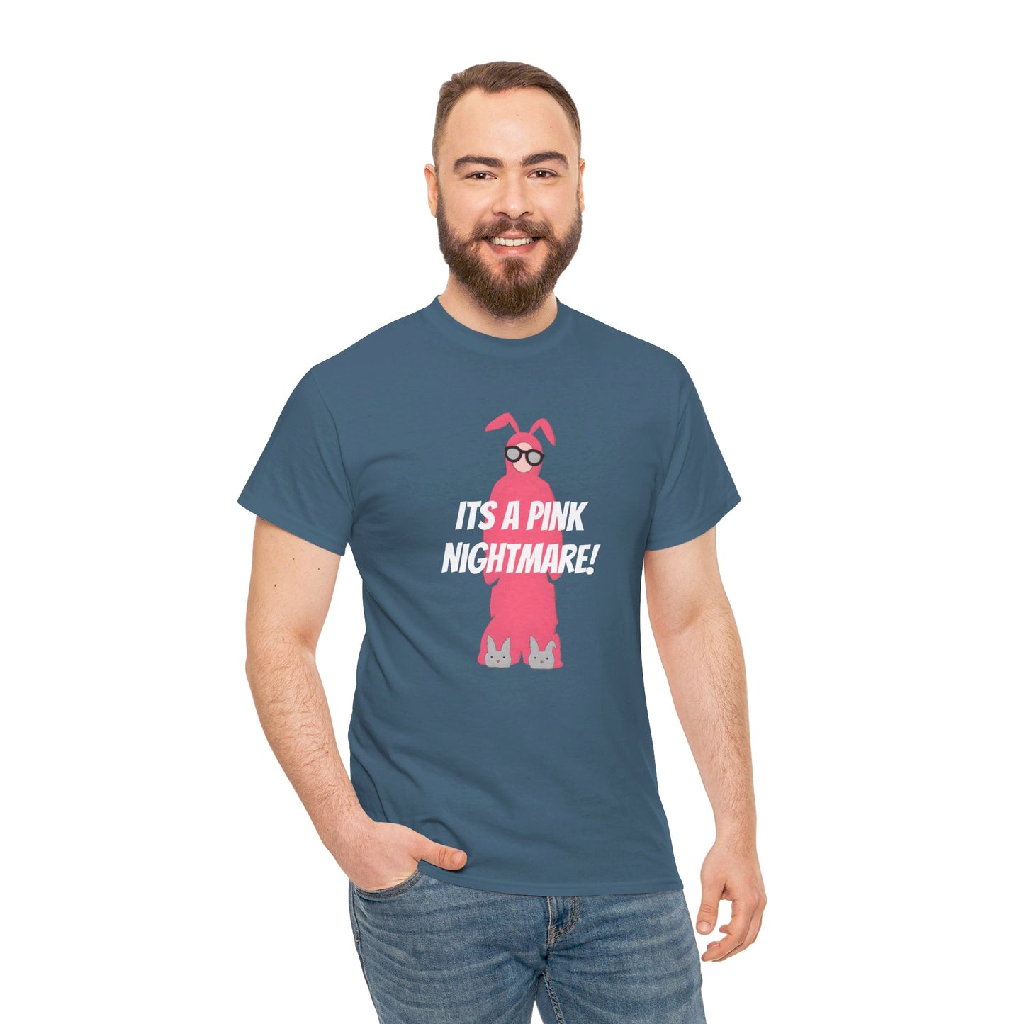 Ralphie Its a Pink Nightmare - Unisex Heavy Cotton Tee