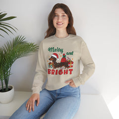 Dachsund Christmas - Unisex Heavy Blend™ Crewneck Sweatshirt