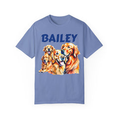 Comfort Colors Dog TShirt,Gift For Him,Use Your Own Dog Pictures,Dogs Name Tee,Gift For Her,Personalized Pet Shirt,Dog Lover Tee,Womens Tee