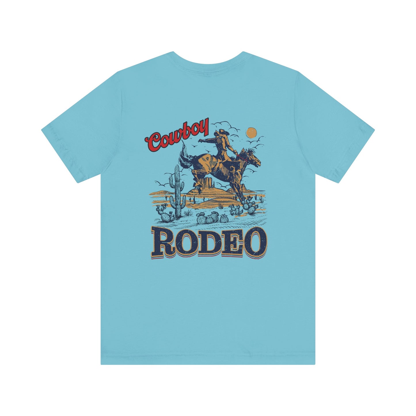 Cowboy Rodeo Vintage Style Graphic TShirt