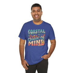 Coastal State of Mind Tee — Retro Beach Graphic T-Shirt