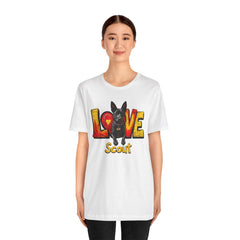 Personalized Love Your Dog T-Shirt — Designed with your dogs name and picture Graphic Tee