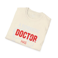 Romance Doctor - Unisex Softstyle T-Shirt | Nurse Awareness, Medical Wear, Gift For Her, Scrubs Lover, Hospital Staff Gift, Registered Nurse