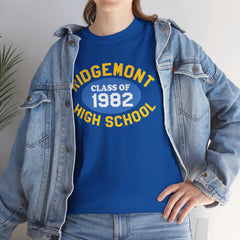 Fast Times At Ridgemont High Gym Shirt Class of 1982 - Unisex Jersey Short Sleeve Tee