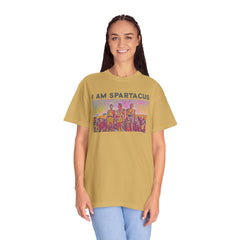 I AM SPARTACUS - Graphic Unisex Garment-Dyed T-shirt