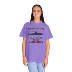 Submarine Humor T-Shirt - Funny Unisex Tee for Nautical Lovers, Gift for Submarine Enthusiasts, Casual Wear, Maritime Joke Shirt