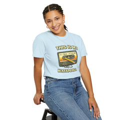 Mixtape Face T-Shirt — Retro Cassette Music Graphic Tee