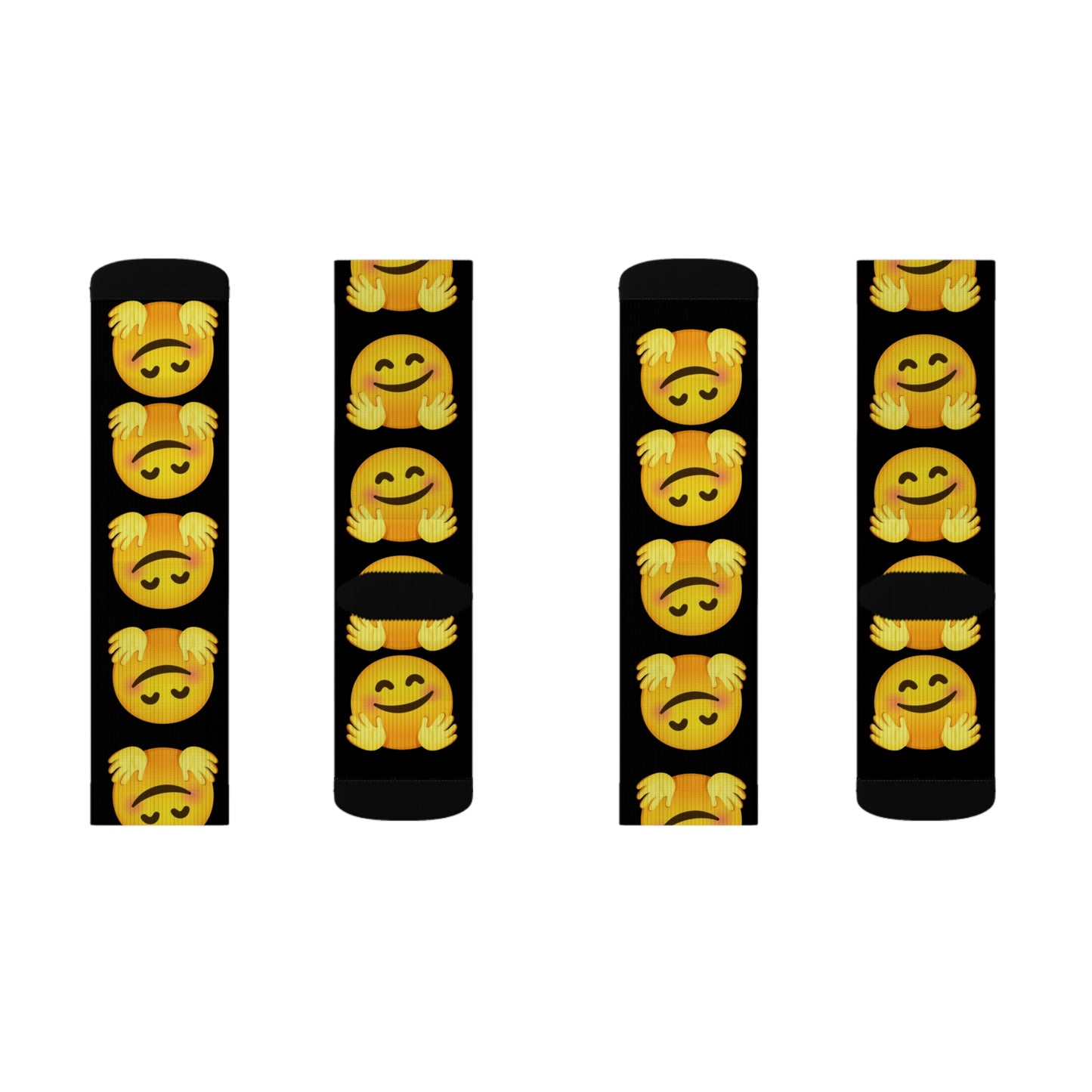 Emoji with Hands - Graphic Sublimation Socks