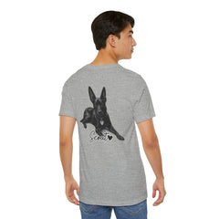 Dog Dad T-Shirt — Personalized Your Dog Image  Tee (Custom Name)