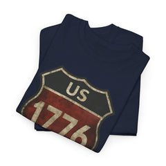 Vintage USA Pride Tee - 1776 Unisex Heavy Cotton Tee
