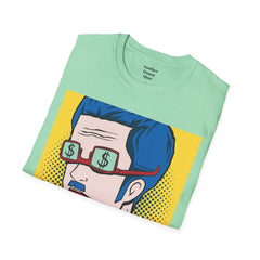 Dumb And Broke Guy Unisex Softstyle T-Shirt  Pop Art