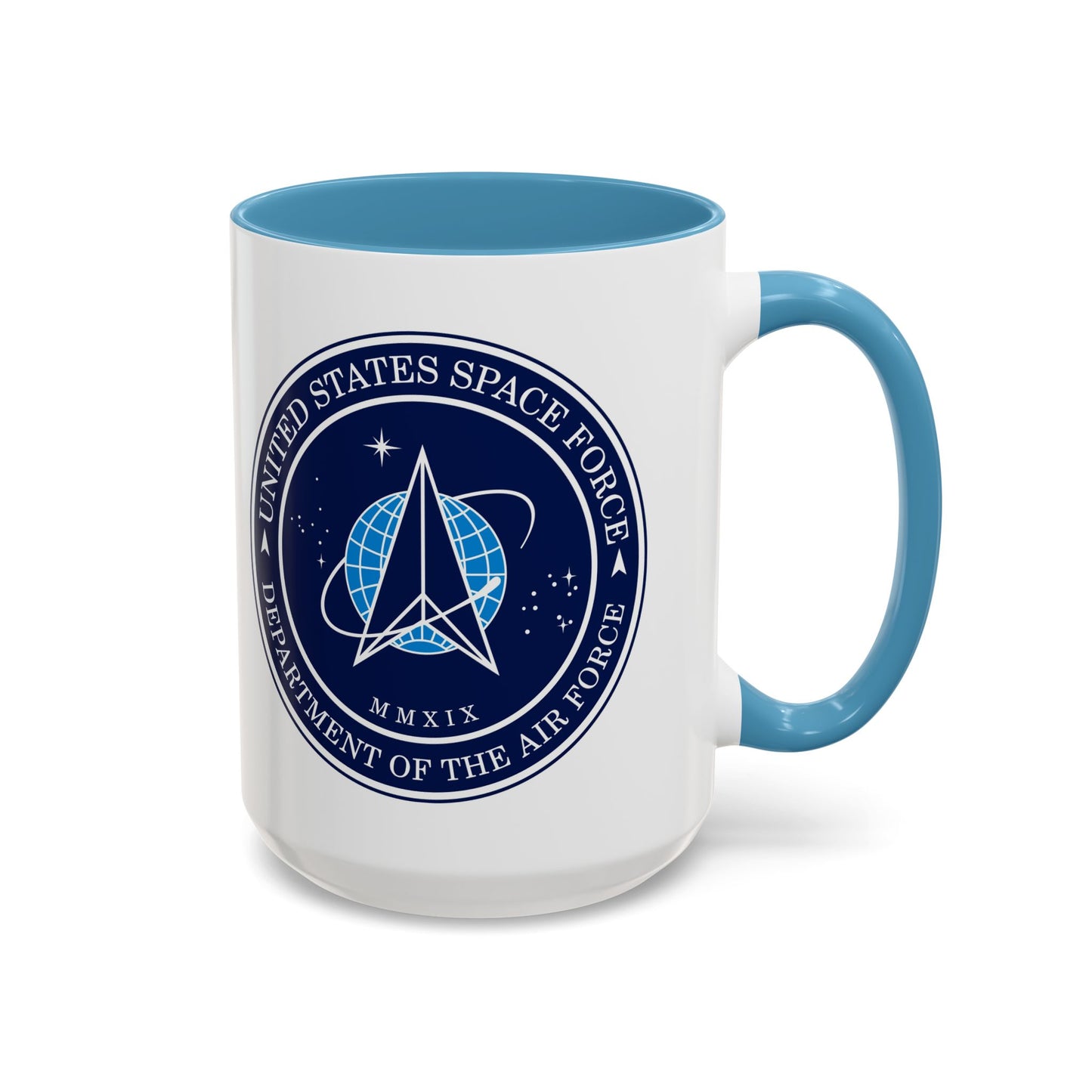 SPACE FORCE Emblem Accent Mug