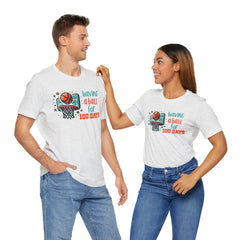 100 Days of School Having A Ball Unisex Tee