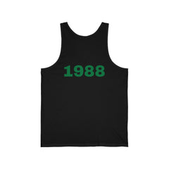 College Mascot Unisex Tank Top - Russell Sage Purple Cow, Red Devil, Golden Horseshoe, Blue Angel Enter into the Notes Box Before Purchase what your Graduation Year Is And We will Imprint It on the Back of Your Top