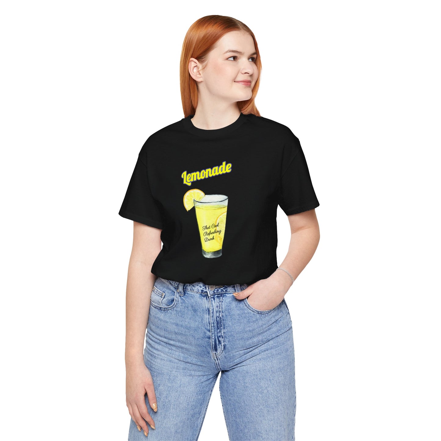 Lemonade That Cool Refreshing Drink, Graphic Unisex Jersey Short Sleeve Tee