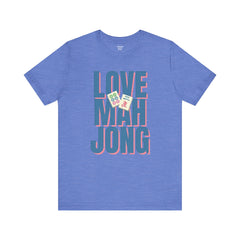 Love Mahjong Graphic Unisex Tee