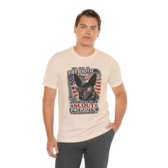 Personalized with your Dogs name and image Patriotic Dog T-Shirt