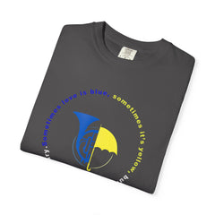 Blue French Horn & Yellow Umbrella T-Shirt — HIMYM Fan Tee