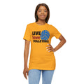 Live Love Volleyball T Shirt,gift for her,gift for him,volleyball gift,sports tee,team shirt,player gift,coach gift,Love Volleyball,Spike it