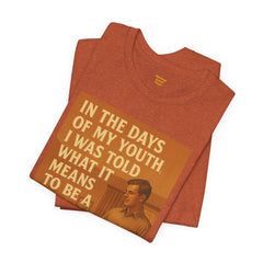 In The Days Of My Youth I Was Told What It Means To Be A Man Short Sleeve Tee - Get The Led Out, Zeppelin Inspirational Nature Design