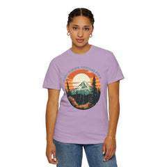Mount Rainier National Park Graphic, Comfort Colors Soft Relaxed Fit Unisex Garment-Dyed T-shirt