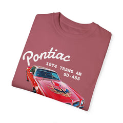 Retro Pontiac 1974 Trans Am SD-455 Unisex Comfort Colors Garment Dyed T-Shirt