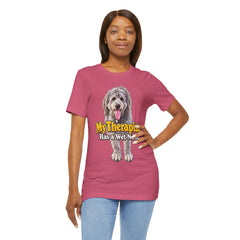 My Therapist Has A Wet Nose Personalized with your dog(s) image T-Shirt