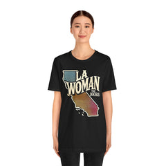 LA Woman, The Doors - Graphic Unisex Jersey Short Sleeve Tee