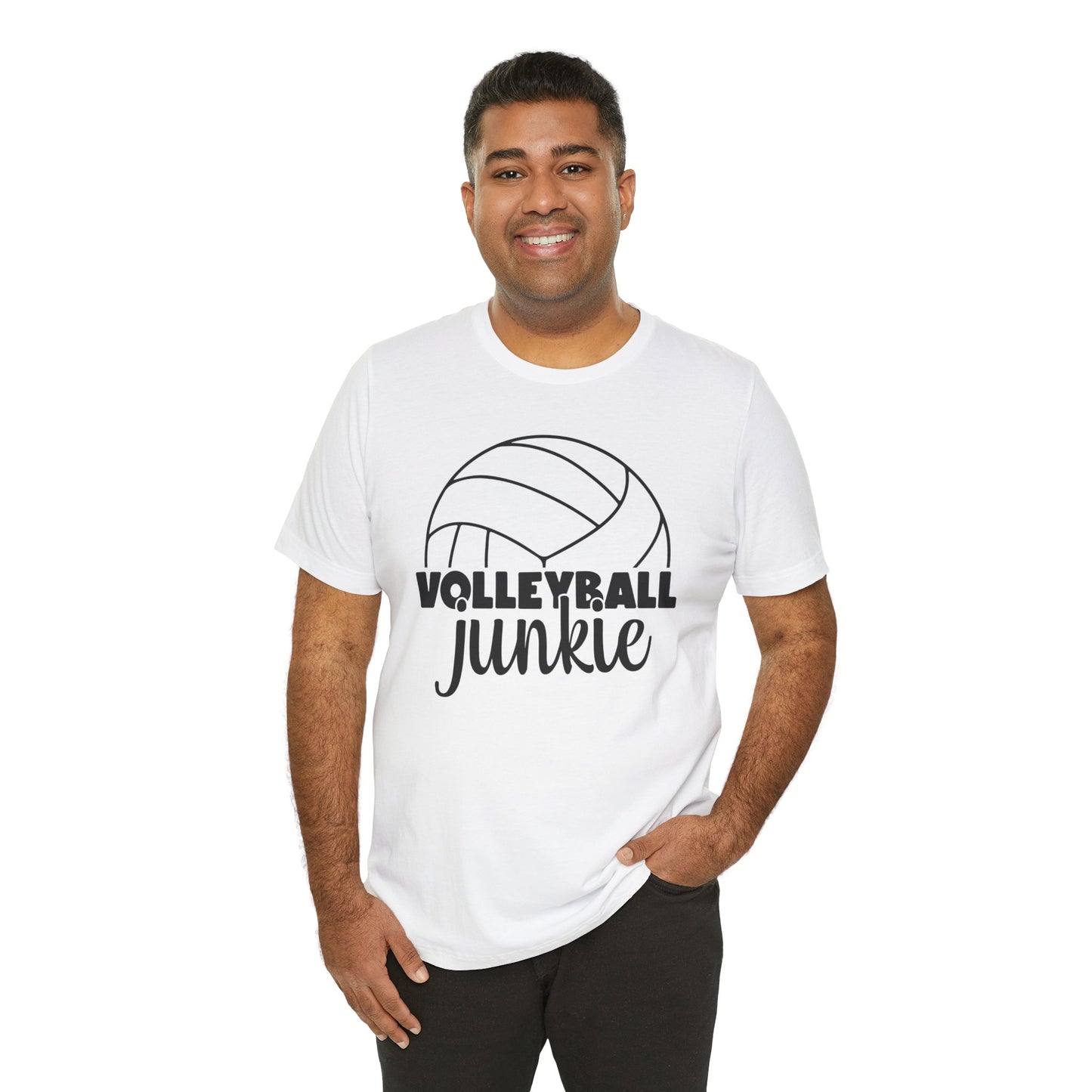 Volleyball Junkie T Shirt,Volleyball t-shirt,spike shirt,volleyball gift,sports tee,team shirt,player gift,coach gift,Love Volleyball,Spike