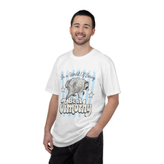 Be A Timothy T-Shirt — Retro Raccoon Graphic Tee ("In a World of Boring")