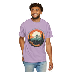 Mount Rainier National Park Graphic, Comfort Colors Soft Relaxed Fit Unisex Garment-Dyed T-shirt