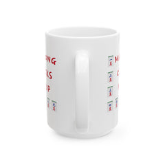 Mahjong CRACK mug, funny mahjong gift, ceramic mug, 11oz mug,15oz mug, gift for player, unique mahjong gift, Mahjong enthusiast present