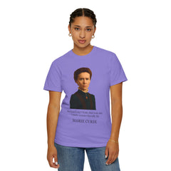 Marie Curie Portrait T‑Shirt — "I Make Science Literally Lit" Science Tee