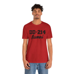 DD-214 Alumni Tee — Military Service Veteran Tribute T-Shirt