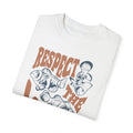 Clown Fish, Respect The Locals -  Graphic Unisex Garment-Dyed T-shirt