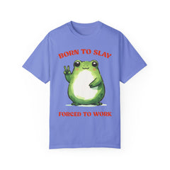 Vintage Style Frog , Born to slay -  Stylish Unisex T Shirt