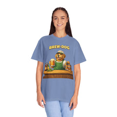 Golden Retriever Brewer Beer T-Shirt — Cute Brew-Dog Graphic Tee