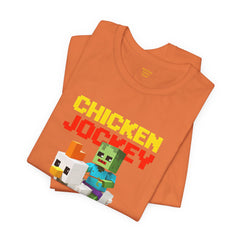 Video Game Chicken Jockey Tee - Unisex Short Sleeve T-Shirt
