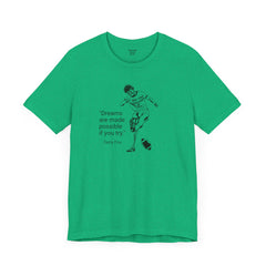 Terry Fox Inspirational Amputee Quote - Unisex Short Sleeve Tee,Amputee Awareness,Gift For Him,Gift For Her,Leg Amputee,Limb Loss Awareness