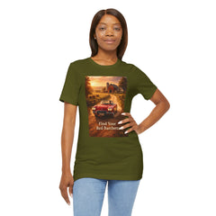 Find Your Red Barchetta Vintage Car T-Shirt