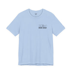 Dog Dad T-Shirt — Personalized Your Dog Image  Tee (Custom Name)